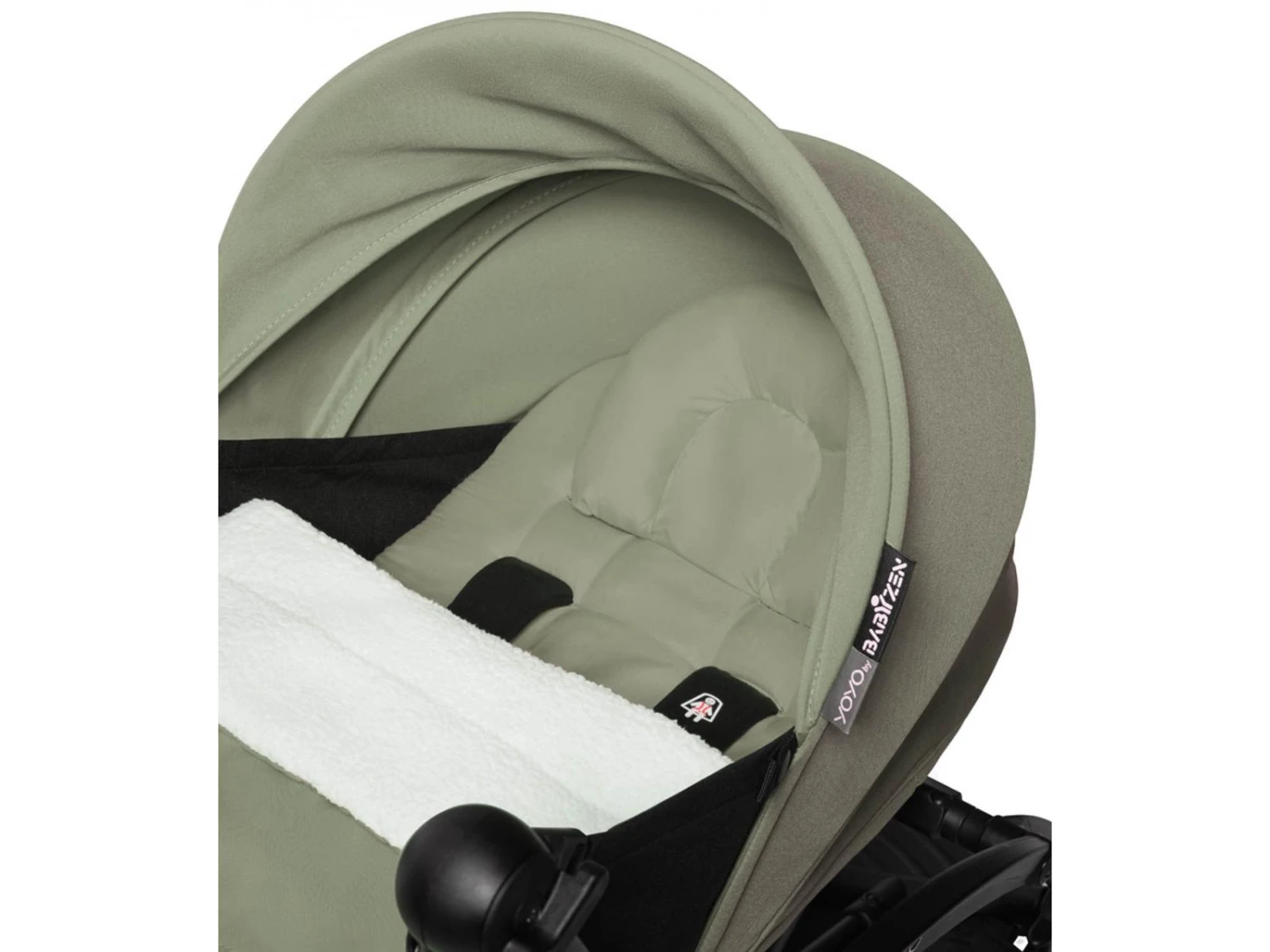 Babyzen BU1026 - Poussette YOYO² - Pack 0+/6+ Olive - Cadre Noir 5 Babyzen BU1026 - Poussette YOYO² - Pack 0+/6+ Olive - Cadre Noir – Image 5