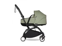 Babyzen BU1028 - Poussette YOYO² Nacelle Olive - Cadre Noir