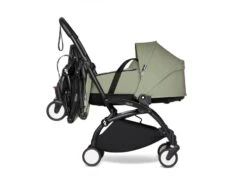 Babyzen BU1060 - Poussette Double YOYO² Nacelle, 6+ Olive - Cadre Noir -Poussette Promotion Boutique babyzen bu1060 poussette double yoyo nacelle 6 olive cadre noir babyzen 1600