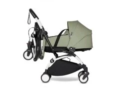 Babyzen BU1061 - Poussette Double YOYO² Nacelle, 6+ Olive - Cadre Blanc -Poussette Promotion Boutique babyzen bu1061 poussette double yoyo nacelle 6 olive cadre blanc babyzen 1600