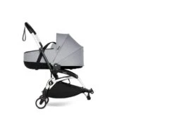 Babyzen BU1065 - Cadre YOYO Connect Blanc Et Nacelle Stone
