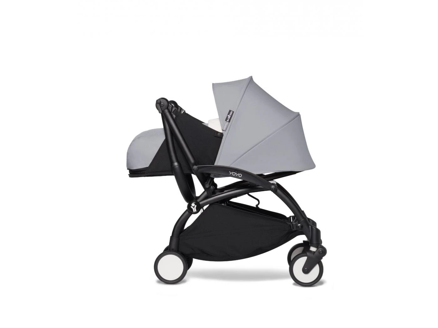 Babyzen BU1076 - Poussette YOYO²- Pack 0+ Stone - Cadre Noir 2 Babyzen BU1076 - Poussette YOYO²- Pack 0+ Stone - Cadre Noir – Image 2