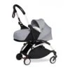 Babyzen BU1077 - Poussette YOYO²- Pack 0+ Stone - Cadre Blanc