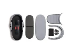 Babyzen BU1078 - Poussette YOYO² Nacelle Stone - Cadre Noir -Poussette Promotion Boutique babyzen bu1078 poussette yoyo nacelle stone cadre noir poussette yoyo babyzen avec nacelle