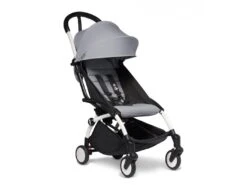 Babyzen BU1079 - Poussette YOYO² 6+ Stone - Cadre Blanc -Poussette Promotion Boutique babyzen bu1079 poussette yoyo 6 stone cadre blanc 1400 4