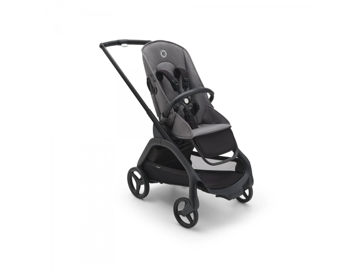 100047023 - Base Bugaboo Dragonfly NOIR/GRIS CHINÉ 1 100047023 - Base Bugaboo Dragonfly NOIR/GRIS CHINÉ