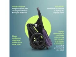 100051001 - Poussette Bugaboo Fox 5 Complète GRAPHITE - Bleu Tempête Noir (Stormy Blue) -Poussette Promotion Boutique bugaboo 100051001 poussette bugaboo fox 5 complete graphite bleu tempete noir stormy blue 1600 3