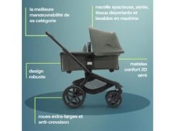100051031 - Poussette Bugaboo Fox 5 Complète Noire - Vert Forêt (Forest Green) 11 100051031 - Poussette Bugaboo Fox 5 Complète Noire - Vert Forêt (Forest Green) -Poussette Promotion Boutique bugaboo 100051031 poussette bugaboo fox 5 complete noire vert foret forest green 1600 4