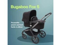 Poussette Promotion Boutique -Poussette Promotion Boutique bugaboo 100051055 poussette bugaboo fox 5 complete graphite nuit noir midnight black 1600 1