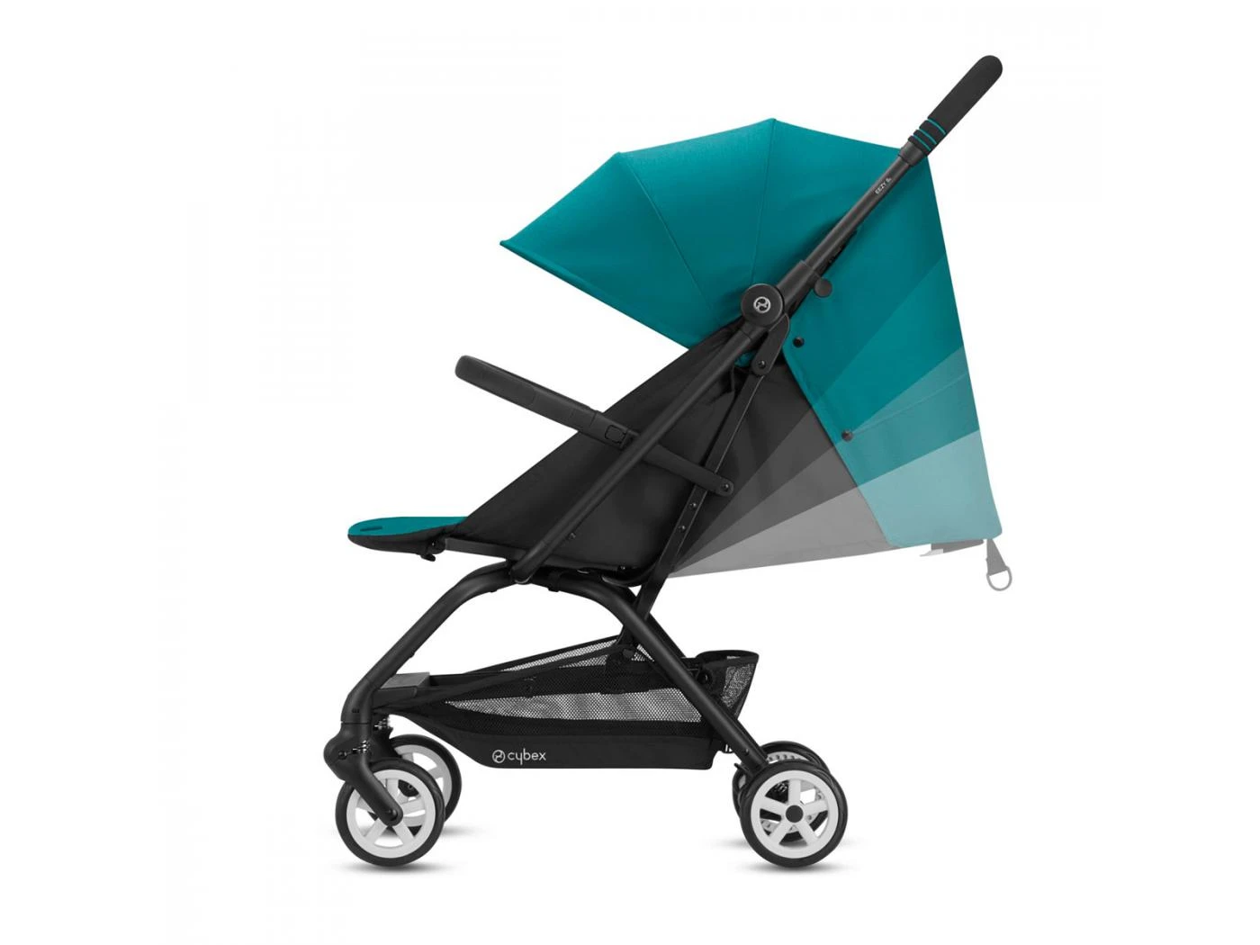 CYBEX 520001597 - Poussette EEZY S 2Deep Black - Black 4 CYBEX 520001597 - Poussette EEZY S 2Deep Black - Black – Image 4