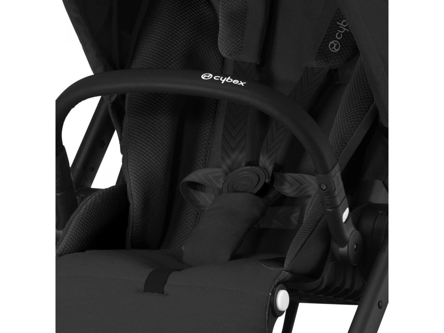 CYBEX 522002533 - Poussette Tout-Terrain Balios S Lux - Châssis Noir Et Siège Moon Black 4 CYBEX 522002533 - Poussette Tout-Terrain Balios S Lux - Châssis Noir Et Siège Moon Black – Image 4