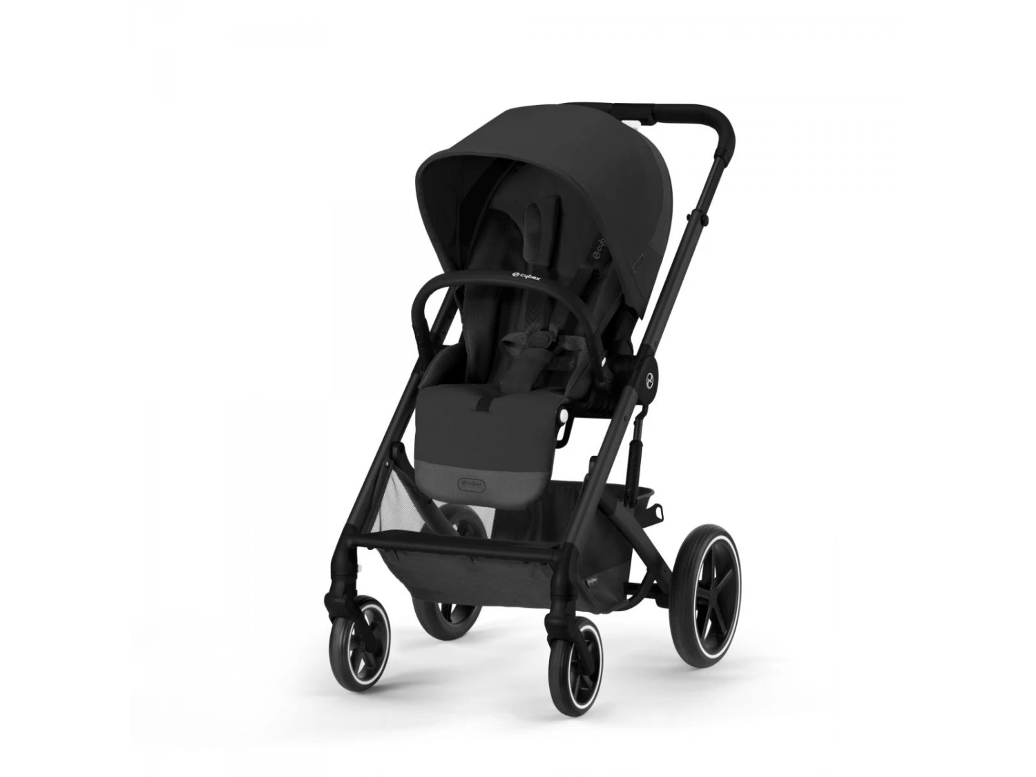 CYBEX 522002533 - Poussette Tout-Terrain Balios S Lux - Châssis Noir Et Siège Moon Black 1 CYBEX 522002533 - Poussette Tout-Terrain Balios S Lux - Châssis Noir Et Siège Moon Black