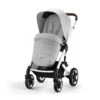 CYBEX 522002589 - La Poussette Conçue Pour Le Grand Air Talos S Lux - Châssis Silver Et Siège Lava Grey