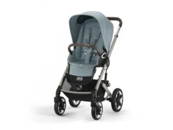 CYBEX 522002597 - La Poussette Conçue Pour Le Grand Air Talos S Lux - Châssis Taupe Et Siège Sky Blue -Poussette Promotion Boutique cybex 522002597 la poussette concue pour le grand air talos s lux chassis taupe et siege sky blue 1600 2