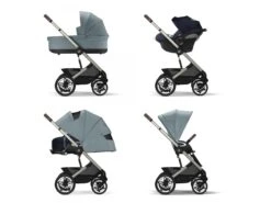 CYBEX 522002597 - La Poussette Conçue Pour Le Grand Air Talos S Lux - Châssis Taupe Et Siège Sky Blue -Poussette Promotion Boutique cybex 522002597 la poussette concue pour le grand air talos s lux chassis taupe et siege sky blue 1600 9