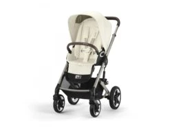 CYBEX 522002605 - La Poussette Conçue Pour Le Grand Air Talos S Lux - Châssis Taupe Et Siège Seashell Beige -Poussette Promotion Boutique cybex 522002605 la poussette concue pour le grand air talos s lux chassis taupe et siege seashell beige 1600 2