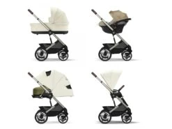 CYBEX 522002605 - La Poussette Conçue Pour Le Grand Air Talos S Lux - Châssis Taupe Et Siège Seashell Beige -Poussette Promotion Boutique cybex 522002605 la poussette concue pour le grand air talos s lux chassis taupe et siege seashell beige 1600 9