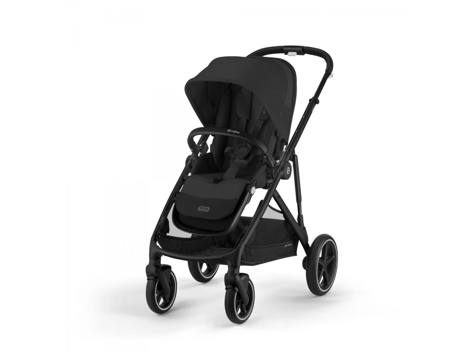 CYBEX 522002703 - Poussette Double Gazelle S - Châssis Noir Et Siège Moon Black 5 CYBEX 522002703 - Poussette Double Gazelle S - Châssis Noir Et Siège Moon Black – Image 5