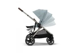 CYBEX 522002709 - Poussette Double Gazelle S - Châssis Taupe Et Siège Sky Blue -Poussette Promotion Boutique cybex 522002709 poussette double gazelle s chassis taupe et siege sky blue 1600 5