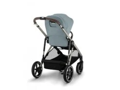 CYBEX 522002709 - Poussette Double Gazelle S - Châssis Taupe Et Siège Sky Blue -Poussette Promotion Boutique cybex 522002709 poussette double gazelle s chassis taupe et siege sky blue 1600 9