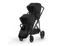 CYBEX 522002719 - Poussette Double Gazelle S Unité De Siège - Moon Black Avec Châssis Noir -Poussette Promotion Boutique cybex 522002719 poussette double gazelle s unite de siege moon black avec chassis noir 1600 4
