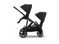 CYBEX 522002719 - Poussette Double Gazelle S Unité De Siège - Moon Black Avec Châssis Noir -Poussette Promotion Boutique cybex 522002719 poussette double gazelle s unite de siege moon black avec chassis noir 1600 5