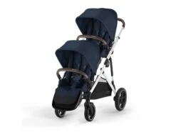 CYBEX 522002723 - Poussette Double Gazelle S Unité De Siège - Ocean Blue Avec Châssis Silver -Poussette Promotion Boutique cybex 522002723 poussette double gazelle s unite de siege ocean blue avec chassis silver 1600 4