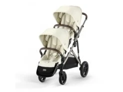 CYBEX 522002729 - Poussette Double Gazelle S Unité De Siège - Seashell Beige Avec Châssis Taupe -Poussette Promotion Boutique cybex 522002729 poussette double gazelle s unite de siege seashell beige avec chassis taupe 1600 4