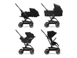 CYBEX 522003759 - Poussette Compacte Et Rotative Eezy S Twist+2 - Châssis Noir Et Siège Moon Black - Système De Rotation 360° -Poussette Promotion Boutique cybex 522003759 poussette compacte et rotative eezy s twist 2 chassis noir et siege moon black systeme de rotation 360 1600 5