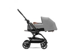 CYBEX 522003769 - Poussette Compacte Et Rotative Eezy S Twist+2 - Châssis Noir Et Siège Lava Grey - Système De Rotation 360° -Poussette Promotion Boutique cybex 522003769 poussette compacte et rotative eezy s twist 2 chassis noir et siege lava grey systeme de rotation 360 1600 4