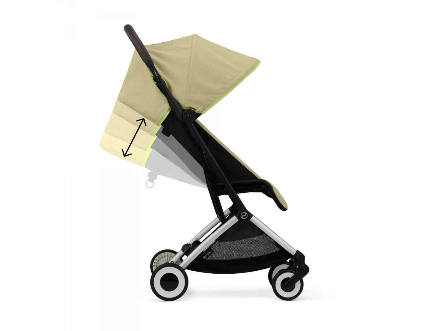 CYBEX 522004187 - Orfeo - Poussette De Voyage Ultra Compacte, Légère Et Confortable - Nature Green 5 CYBEX 522004187 - Orfeo - Poussette De Voyage Ultra Compacte, Légère Et Confortable - Nature Green – Image 5