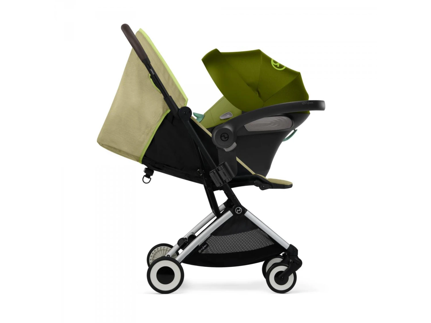 CYBEX 522004187 - Orfeo - Poussette De Voyage Ultra Compacte, Légère Et Confortable - Nature Green 6 CYBEX 522004187 - Orfeo - Poussette De Voyage Ultra Compacte, Légère Et Confortable - Nature Green – Image 6