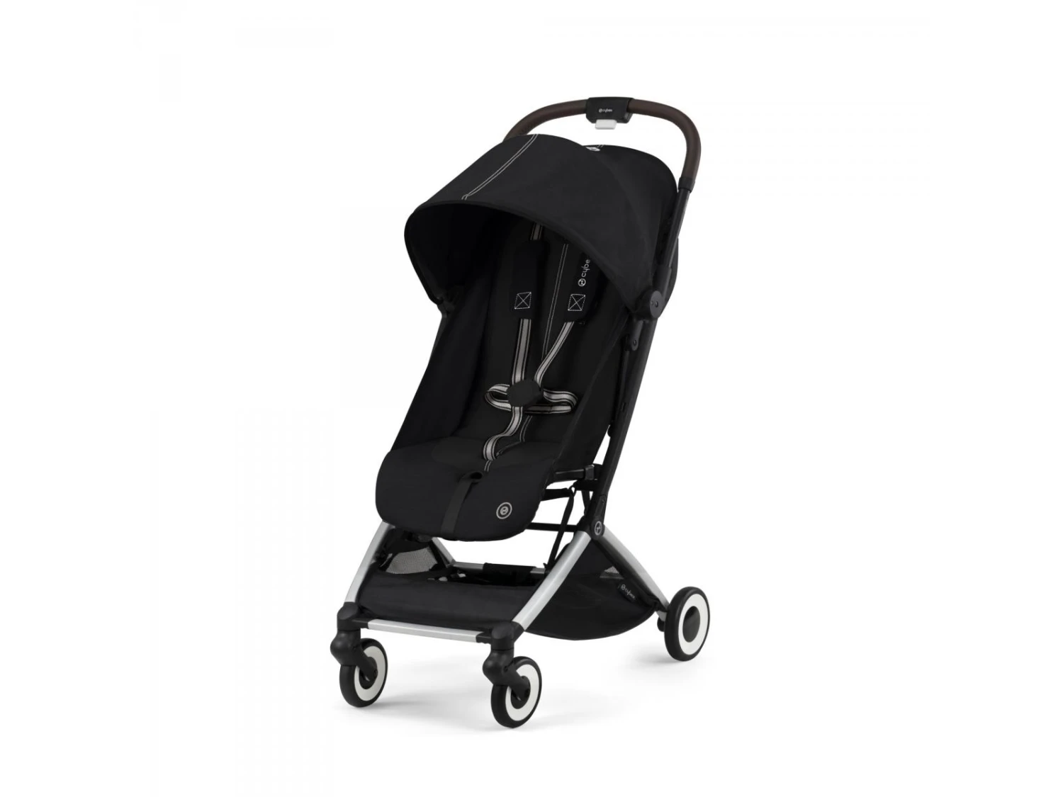 CYBEX 522004191 - Orfeo - Poussette De Voyage Ultra Compacte, Légère Et Confortable - Moon Black 1 CYBEX 522004191 - Orfeo - Poussette De Voyage Ultra Compacte, Légère Et Confortable - Moon Black
