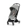 CYBEX 522004195 - Orfeo - Poussette De Voyage Ultra Compacte, Légère Et Confortable - Lava Grey