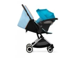 CYBEX 522004203 - Orfeo - Poussette De Voyage Ultra Compacte, Légère Et Confortable - Beach Blue -Poussette Promotion Boutique cybex 522004203 orfeo poussette de voyage ultra compacte legere et confortable beach blue 1600 5