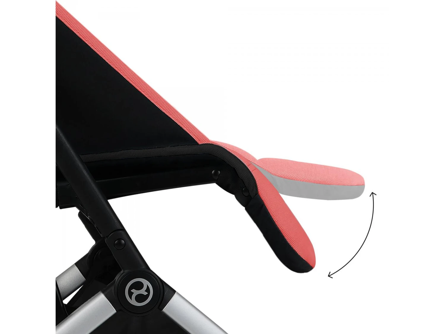 CYBEX 522004207 - Orfeo - Poussette De Voyage Ultra Compacte, Légère Et Confortable - Hibiscus Red 9 CYBEX 522004207 - Orfeo - Poussette De Voyage Ultra Compacte, Légère Et Confortable - Hibiscus Red – Image 9