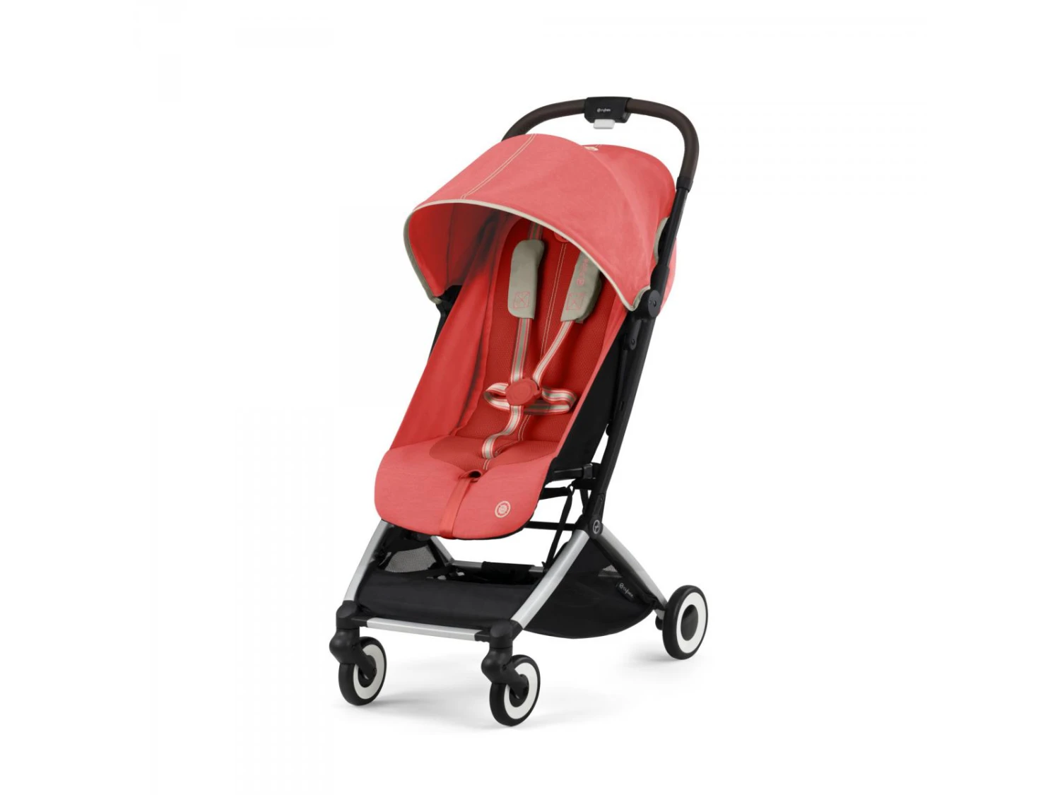 CYBEX 522004207 - Orfeo - Poussette De Voyage Ultra Compacte, Légère Et Confortable - Hibiscus Red 1 CYBEX 522004207 - Orfeo - Poussette De Voyage Ultra Compacte, Légère Et Confortable - Hibiscus Red