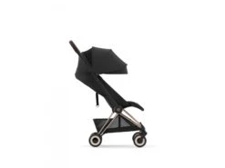 CYBEX 522004245 - Coya - Poussette Citadine Ultra Compacte - Châssis Rose Gold Et Siège Sepia Black -Poussette Promotion Boutique cybex 522004245 coya poussette citadine ultra compacte chassis rose gold et siege sepia black 1600 6