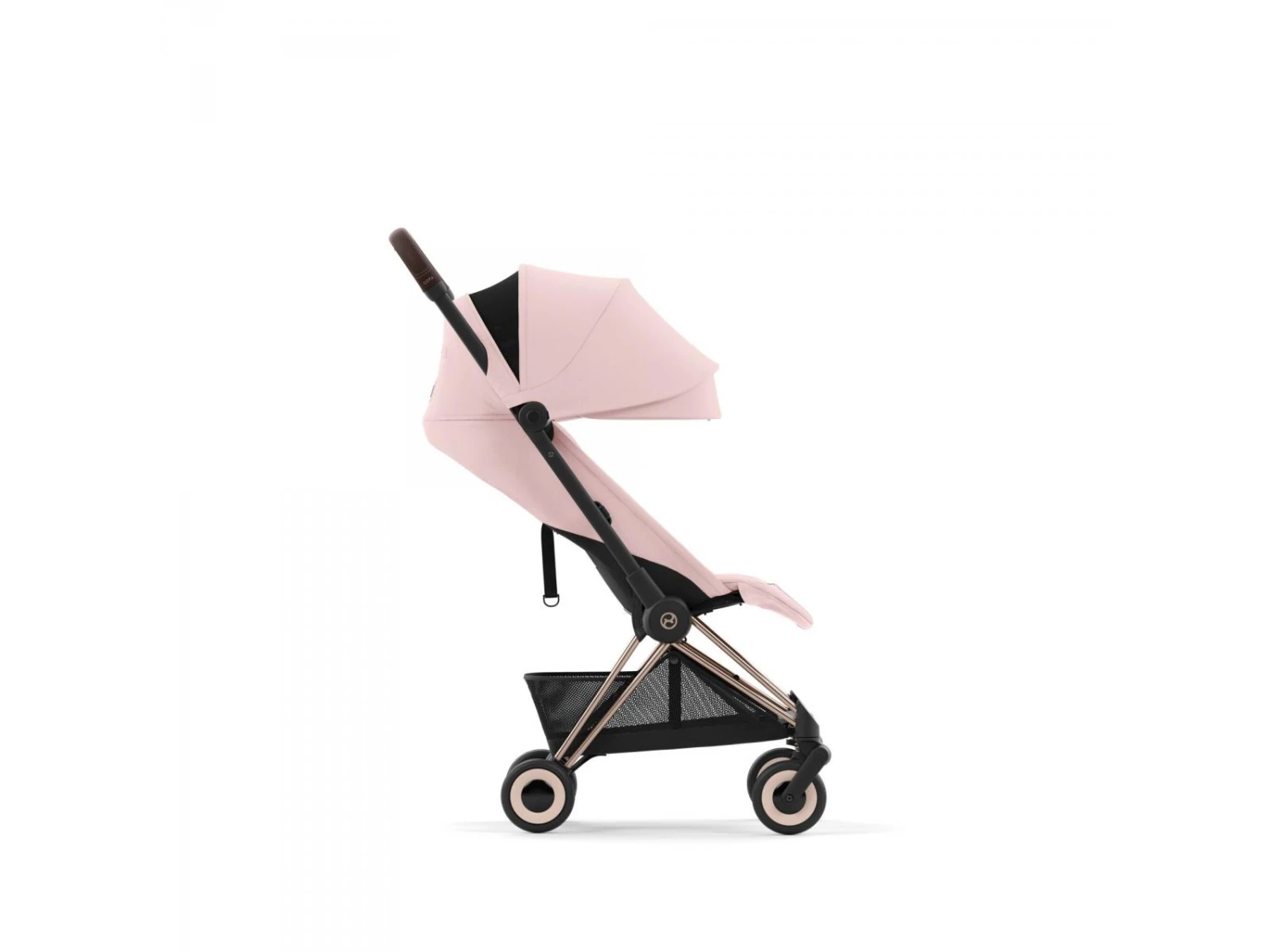 CYBEX 522004275 - Coya - Poussette Citadine Ultra Compacte - Châssis Rose Gold Et Siège Peach Pink 4 CYBEX 522004275 - Coya - Poussette Citadine Ultra Compacte - Châssis Rose Gold Et Siège Peach Pink – Image 4