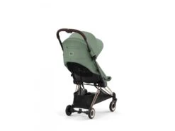 CYBEX 522004285 - Coya - Poussette Citadine Ultra Compacte - Châssis Rose Gold Et Siège Leaf Green -Poussette Promotion Boutique cybex 522004285 coya poussette citadine ultra compacte chassis rose gold et siege leaf green 1600 4