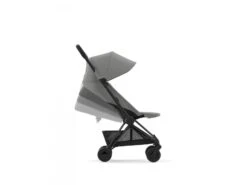 CYBEX 522004325 - Coya - Poussette Citadine Ultra Compacte - Châssis Matt Black Et Siège Mirage Grey -Poussette Promotion Boutique cybex 522004325 coya poussette citadine ultra compacte chassis matt black et siege mirage grey 1600 1