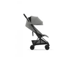 CYBEX 522004325 - Coya - Poussette Citadine Ultra Compacte - Châssis Matt Black Et Siège Mirage Grey -Poussette Promotion Boutique cybex 522004325 coya poussette citadine ultra compacte chassis matt black et siege mirage grey 1600 2