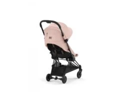 CYBEX 522004345 - Coya - Poussette Citadine Ultra Compacte - Châssis Matt Black Et Siège Peach Pink -Poussette Promotion Boutique cybex 522004345 coya poussette citadine ultra compacte chassis matt black et siege peach pink 1600 4