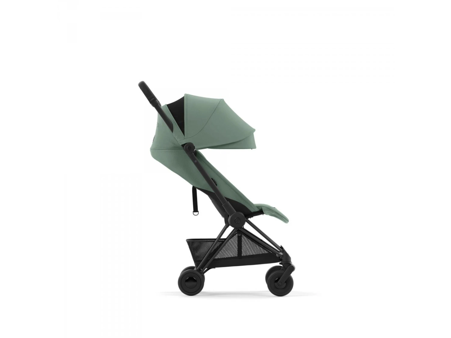 CYBEX 522004355 - Coya - Poussette Citadine Ultra Compacte - Châssis Matt Black Et Siège Leaf Green 4 CYBEX 522004355 - Coya - Poussette Citadine Ultra Compacte - Châssis Matt Black Et Siège Leaf Green – Image 4
