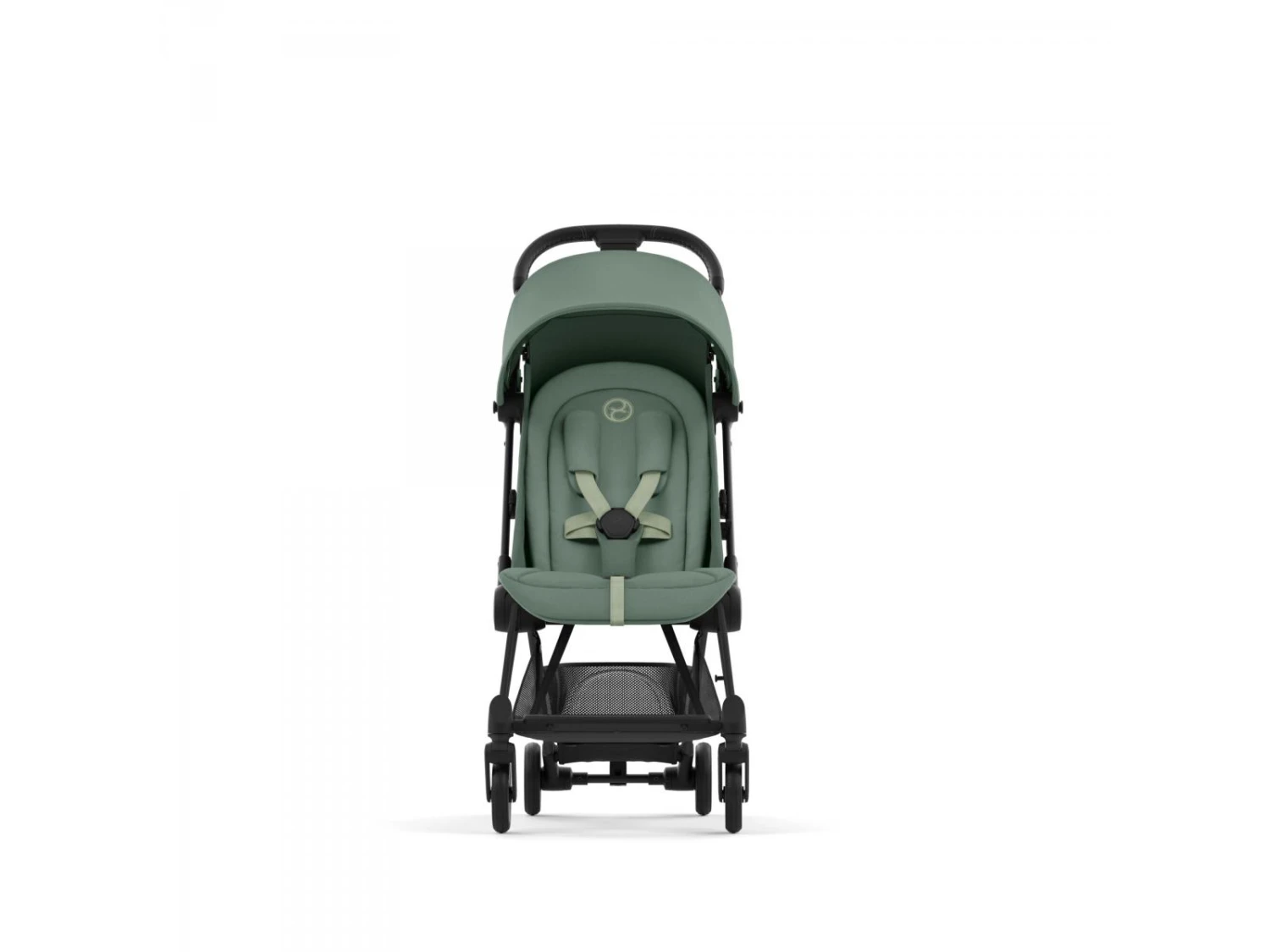 CYBEX 522004355 - Coya - Poussette Citadine Ultra Compacte - Châssis Matt Black Et Siège Leaf Green 7 CYBEX 522004355 - Coya - Poussette Citadine Ultra Compacte - Châssis Matt Black Et Siège Leaf Green – Image 7
