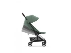 CYBEX 522004425 - Coya - Poussette Citadine Ultra Compacte - Châssis Chrome Dark Brown - Siège Leaf Green -Poussette Promotion Boutique cybex 522004425 coya poussette citadine ultra compacte chassis chrome dark brown siege leaf green 1600 2