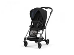 CYBEX BU543 - Poussette MIOS 3 Châssis Matt Black Habillage Deep Black