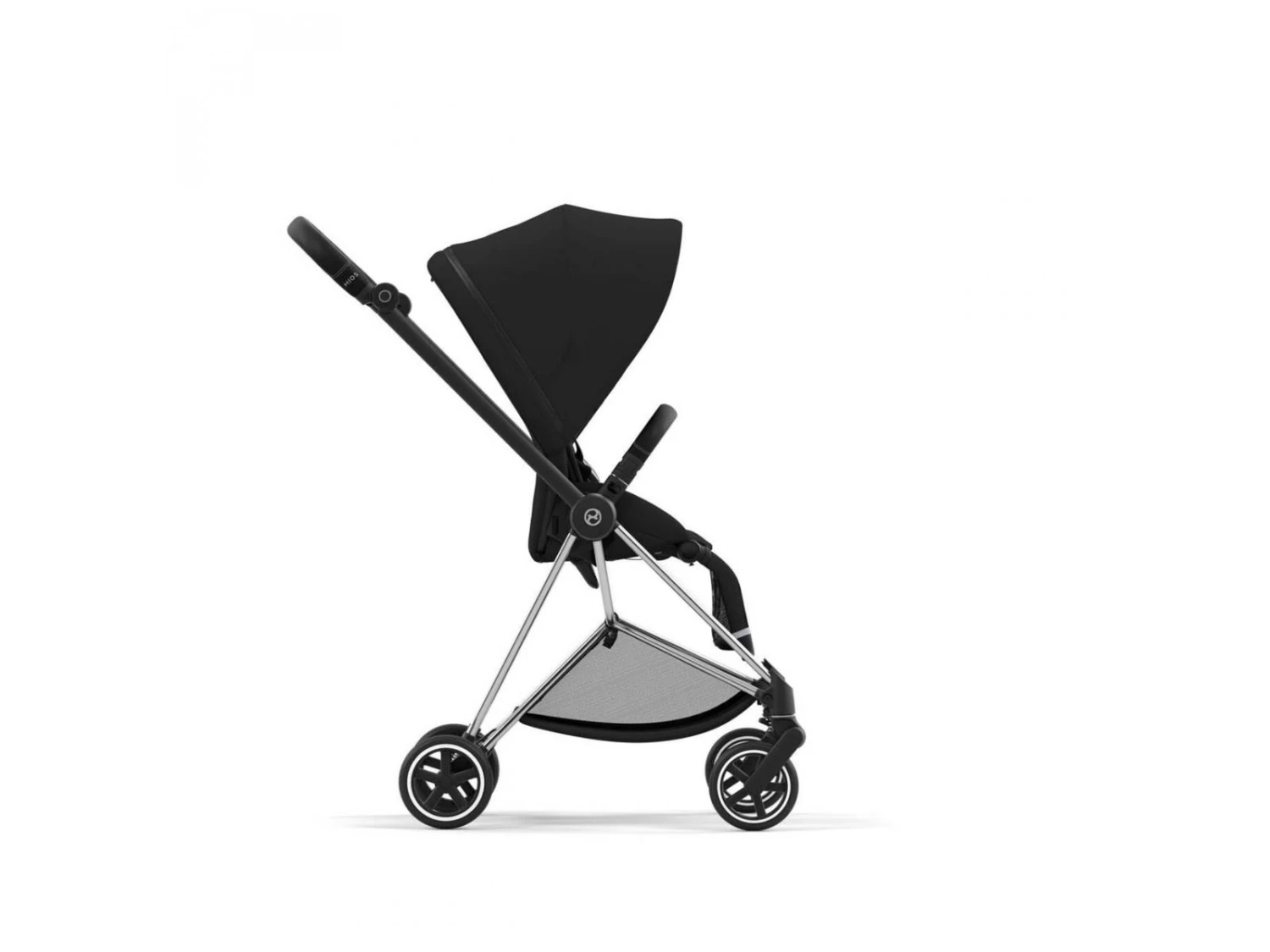 CYBEX BU544 - Poussette MIOS 3 Châssis Chrome Noir Habillage Deep Black 4 CYBEX BU544 - Poussette MIOS 3 Châssis Chrome Noir Habillage Deep Black – Image 4
