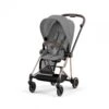 CYBEX BU546 - Poussette MIOS 3 Châssis Rose Gold Habillage Soho Grey