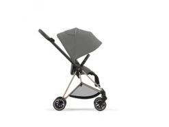 CYBEX BU546 - Poussette MIOS 3 Châssis Rose Gold Habillage Soho Grey -Poussette Promotion Boutique cybex bu546 poussette mios 3 chassis rose gold habillage soho grey 1600